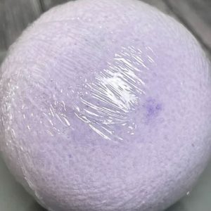 3 lavender bath bombs